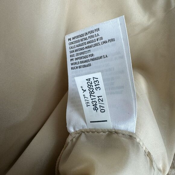 Y2k American Eagle Brushed Plaid Oversized Shacket Shaggy‎ Jacket Size Medium M - Picture 10 of 13